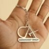CA Metal Keychain 3