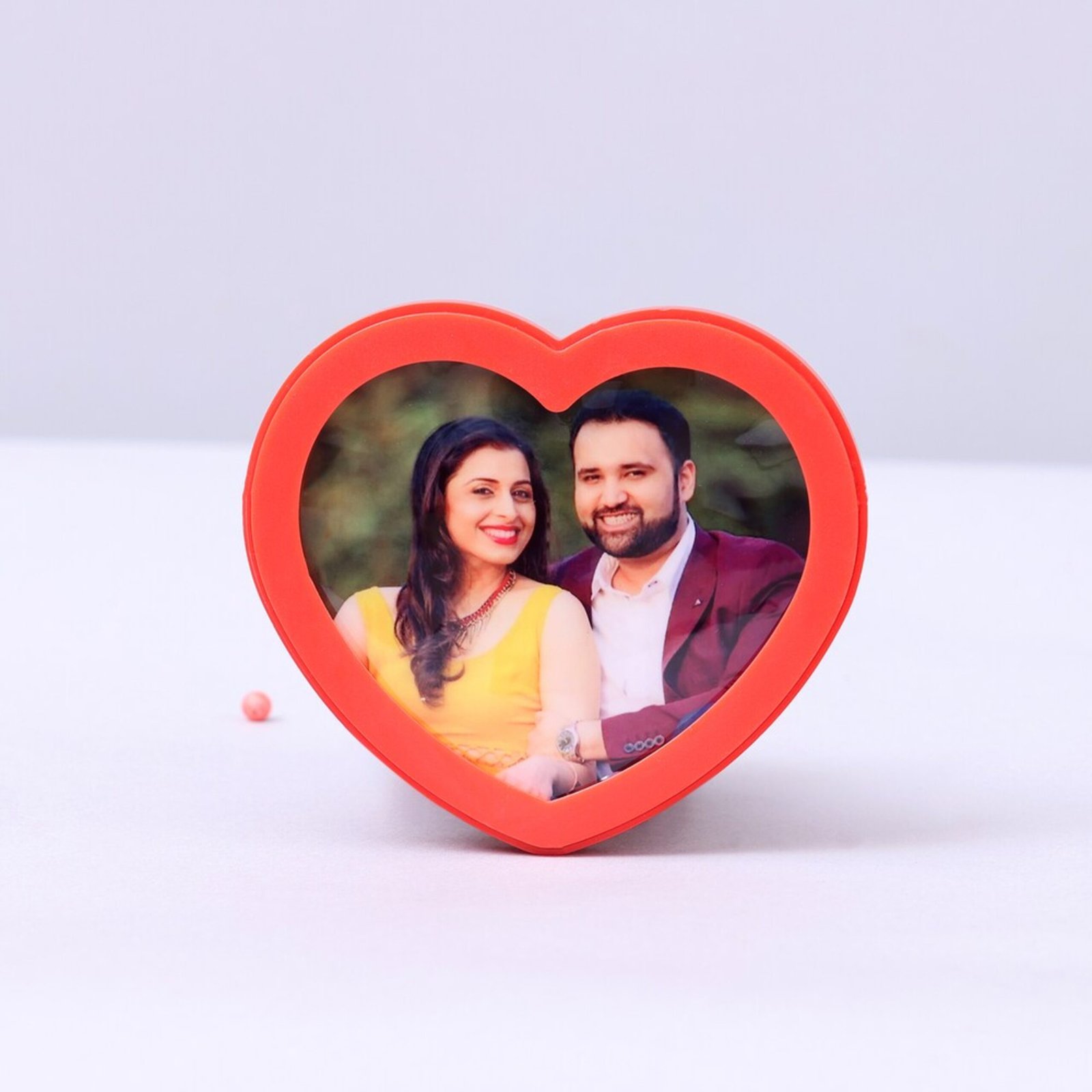 Personalized Heart Photo Plug Lamp for Couple | Romantic